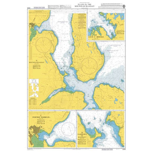 Admiralty - 2534 - Plans in the Sound of Raasay Admiralty - 2534 - Plans in the Sound of Raasay