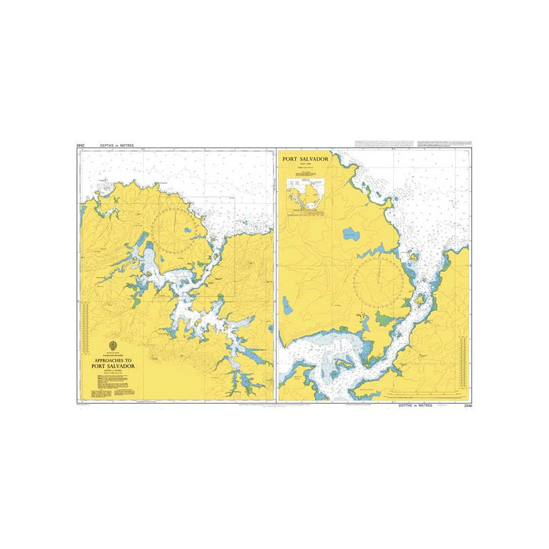 Admiralty - 2546 - Approaches to Port Salvador