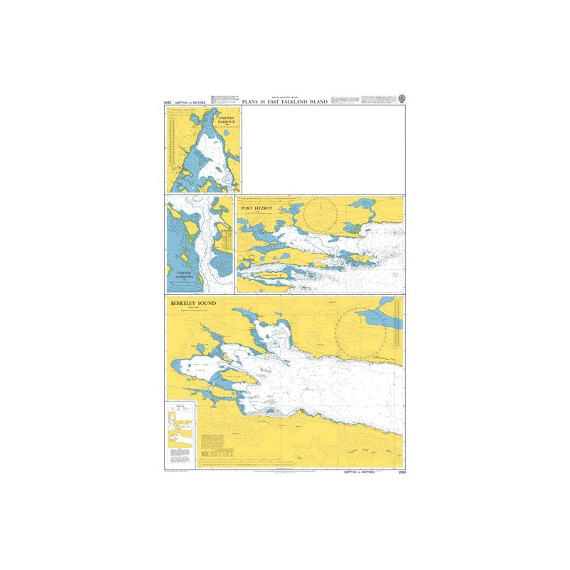 Admiralty - 2550 - Plans in East Falkland Island