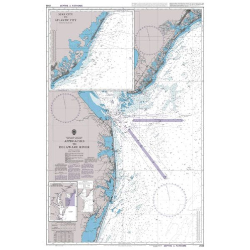 Admiralty - 2563 - Approaches to Delaware River Admiralty - 2563 - Approaches to Delaware River