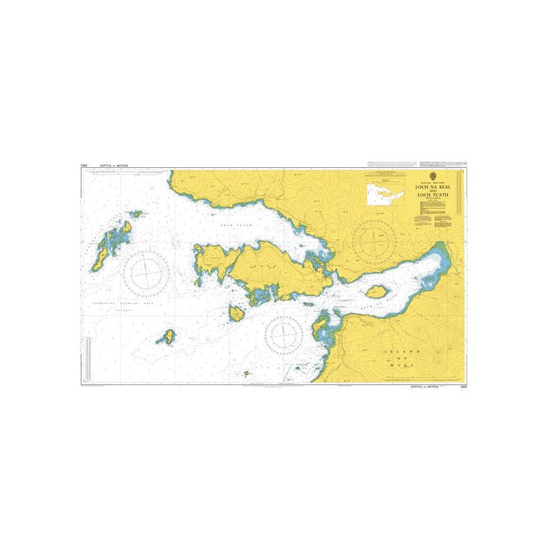 Admiralty - 2652 - Loch Na Keal and Loch Tuath