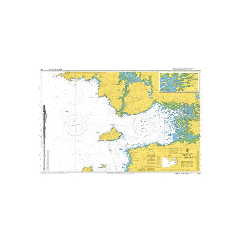 Admiralty - 2667 - Clew Bay and Approaches