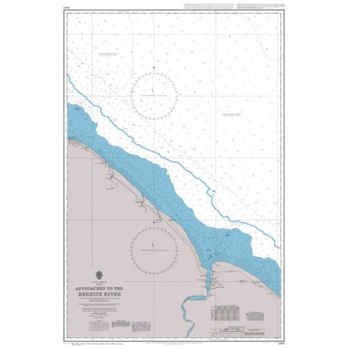 Admiralty - 2687 - Approaches to the Berbice River