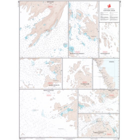 Danish Hydrographic Office - 1251 - Groenland Vestkyst. Havneplaner