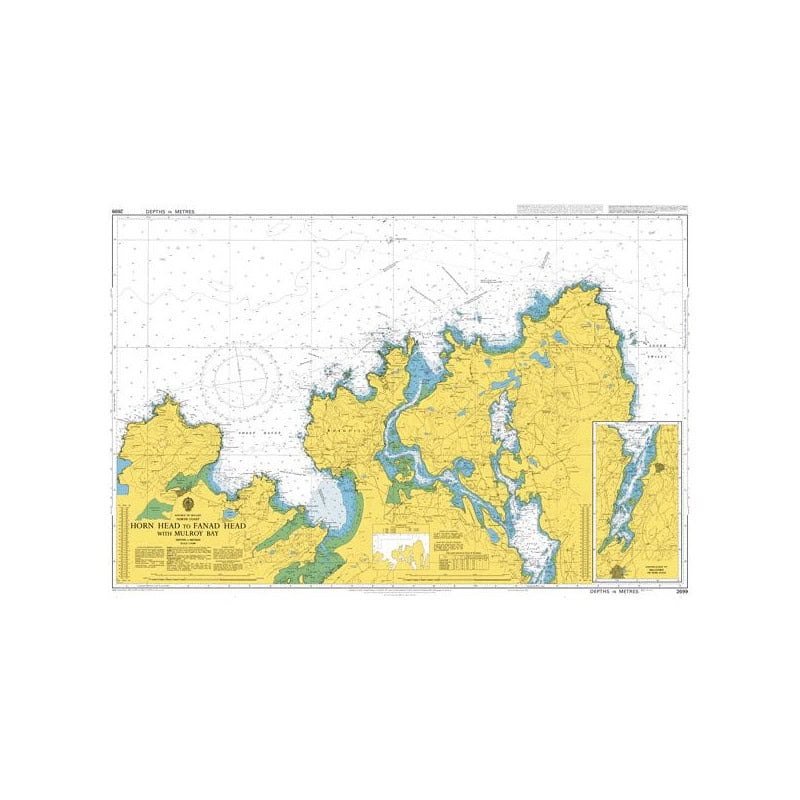 Admiralty - 2699 - Horn Head to Fanad Head with Mulroy Bay