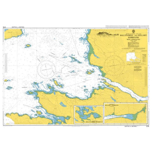 Admiralty - 2706 - Ballynakill and Killary Harbours with Approaches