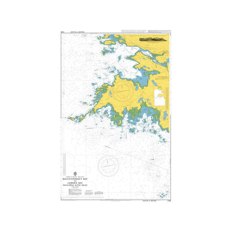 Admiralty - 2708 - Ballyconneely Bay to Clifden Bay including Slyne Head