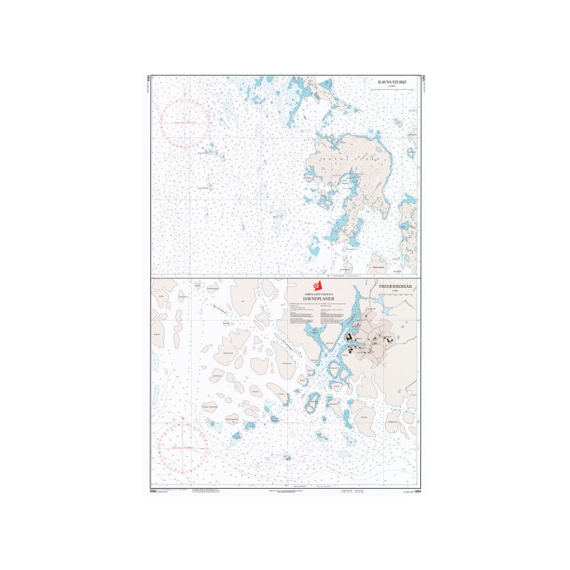 Danish Hydrographic Office - 1250 - Groenland Vestkyst. Havneplaner