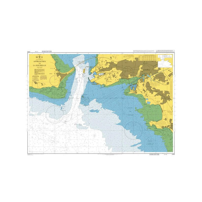 Admiralty - 2743 - Approaches to La Rochelle