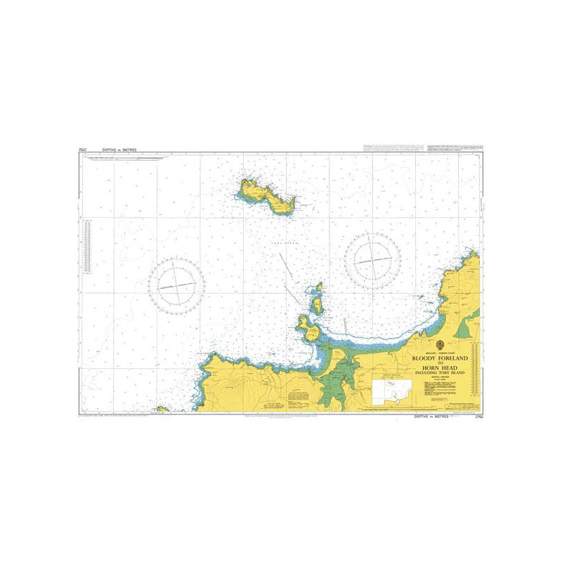 Admiralty - 2752 - carte marine - De Bloody Foreland à Horn Head, y compris Tory Île