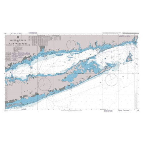 Admiralty - 2754 - Fire Island Inlet to Block Island Sound including Long Island Sound