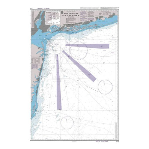 Admiralty - 2755 - Approaches to New York Harbor