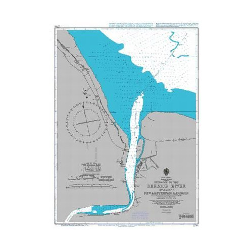 Admiralty - 2784 - Entrance to the Berbice River including New Amsterdam Harbour Admiralty - 2784 - Entrance to the Berbice River including New Amsterdam Harbour