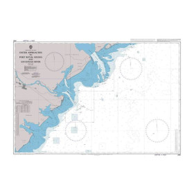 Admiralty - 2801 - Outer Approaches to Savannah River and Port Royal Sound