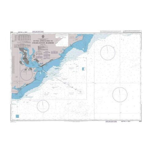 Admiralty - 2803 - Outer Approaches to Charleston Harbor