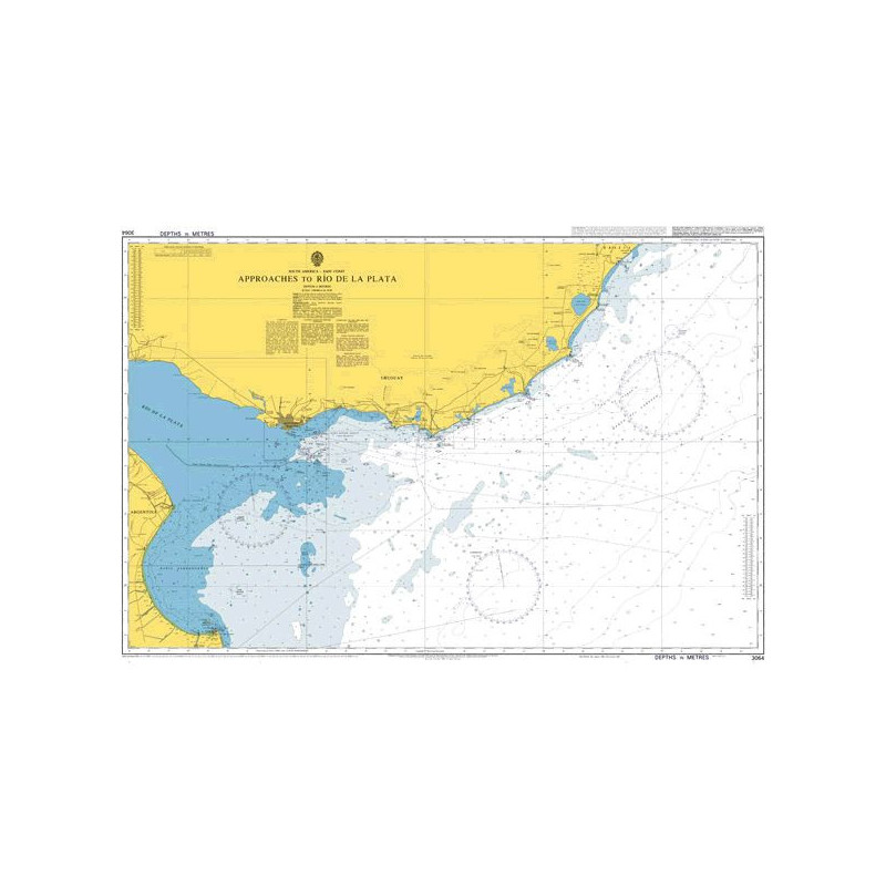 Admiralty - 3064 - Approaches to Rio de La Plata