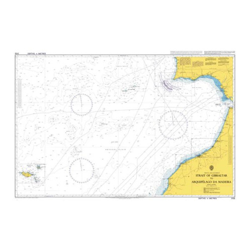 Admiralty - 3132 - Strait of Gibraltar to Arquipelago da Madeira