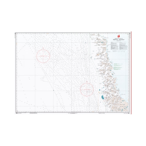 Danish Hydrographic Office - 1700 - Groenland Vestkyst. Proven – Holms o