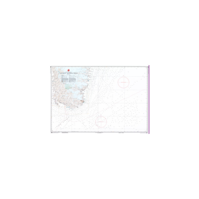 Danish Hydrographic Office - 2100 - Groenland ostkyst. Kap Farvel - Kap Herluf Trolle