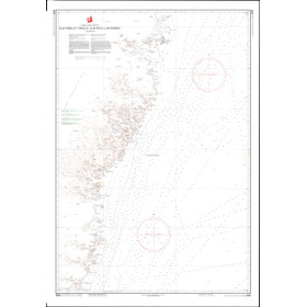Danish Hydrographic Office - 2200 - Groenland ostkyst. Kap Herluf Trolle - Kap Poul Lovenorn