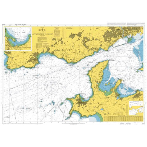 Admiralty - 3427 - Approaches to Brest