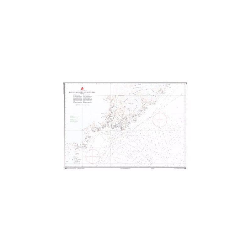 Danish Hydrographic Office - 2300 - Groenland ostkyst. Kap Poul Lovenorn - Kap Gustav Holm