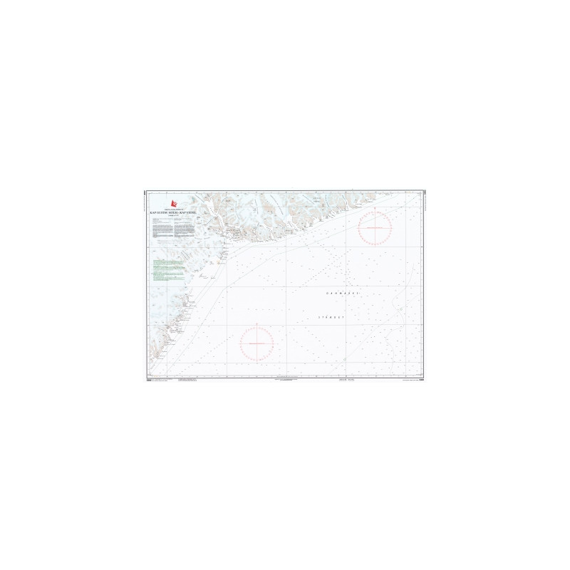 Danish Hydrographic Office - 2400 - Groenland ostkyst. Kap Gustav Holm – Kap Vedel