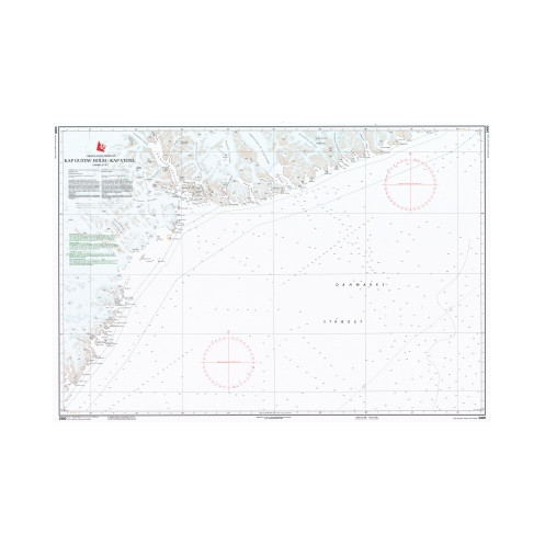 Danish Hydrographic Office - 2400 - Groenland ostkyst. Kap Gustav Holm ? Kap Vedel