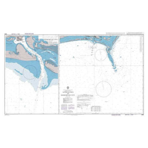 Admiralty - 3686 - Approaches to Morehead City