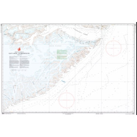 Danish Hydrographic Office - 2500 - Groenland Østkyst. Kap Garde – Scoresbysund