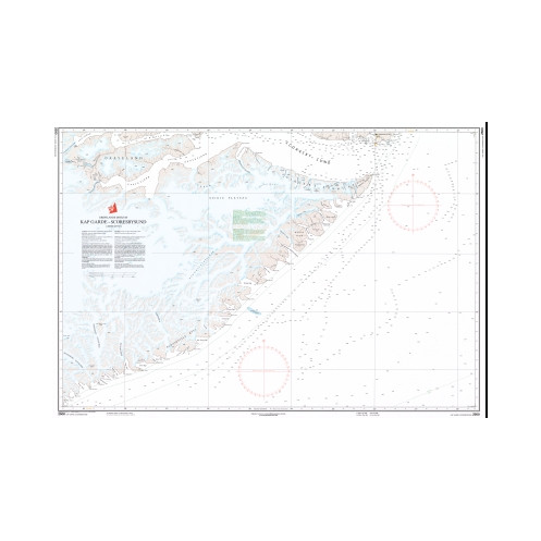 Danish Hydrographic Office - 2500 - Groenland ostkyst. Kap Garde – Scoresbysund