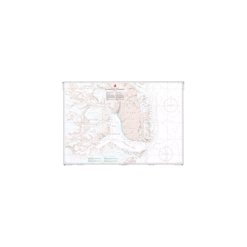 Danish Hydrographic Office - 2600 - Groenland ostkyst. Kap Brewster - Kap Simpson
