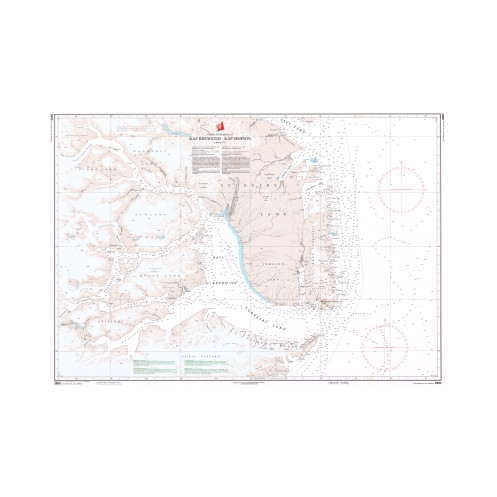 Danish Hydrographic Office - 2600 - Groenland Østkyst. Kap Brewster – Kap Simpson