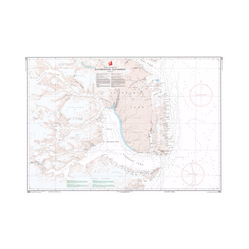 Danish Hydrographic Office - 2600 - Groenland ostkyst. Kap Brewster – Kap Simpson