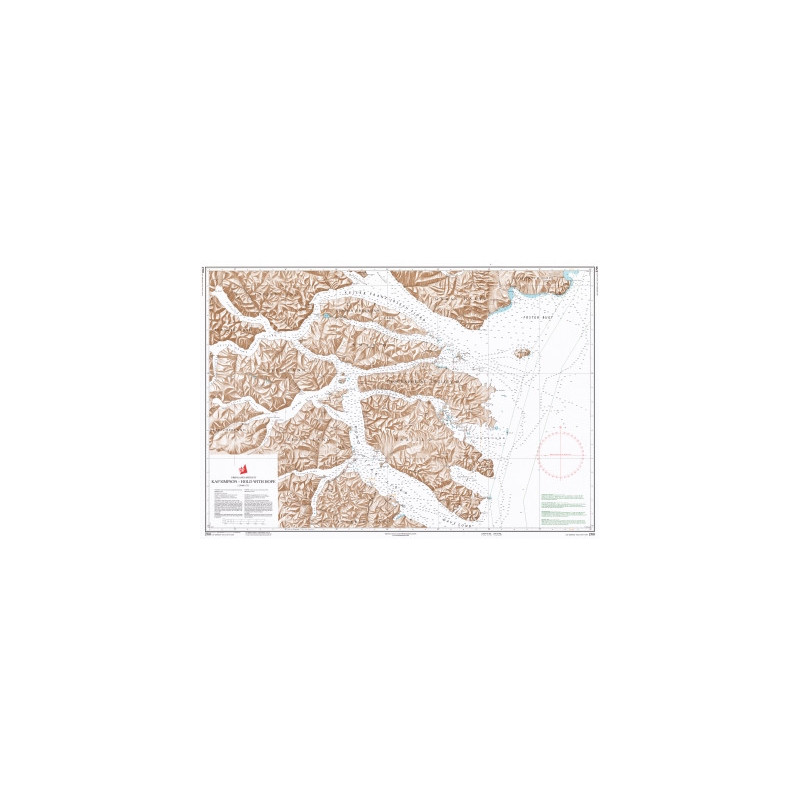 Danish Hydrographic Office - 2701 - Groenland ostkyst. Kap Simpson - Hold with Hope