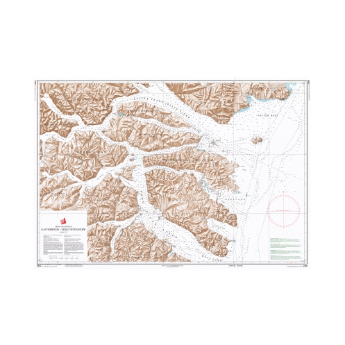 Danish Hydrographic Office - 2701 - Groenland Østkyst. Kap Simpson – Hold with Hope
