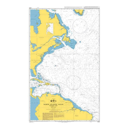 Admiralty - 4013 - North Atlantic Ocean Western Part