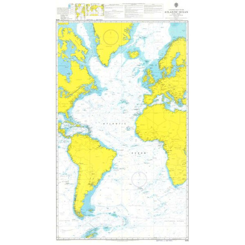 Admiralty - 4015 - A Planning Chart for the Atlantic Ocean