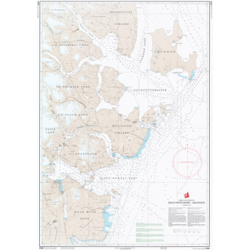 Danish Hydrographic Office - 2702 - Groenland ostkyst. Hold With Hope ? Shannon Danish Hydrographic Office - 2702 - Groenland ostkyst. Hold With Hope ? Shannon