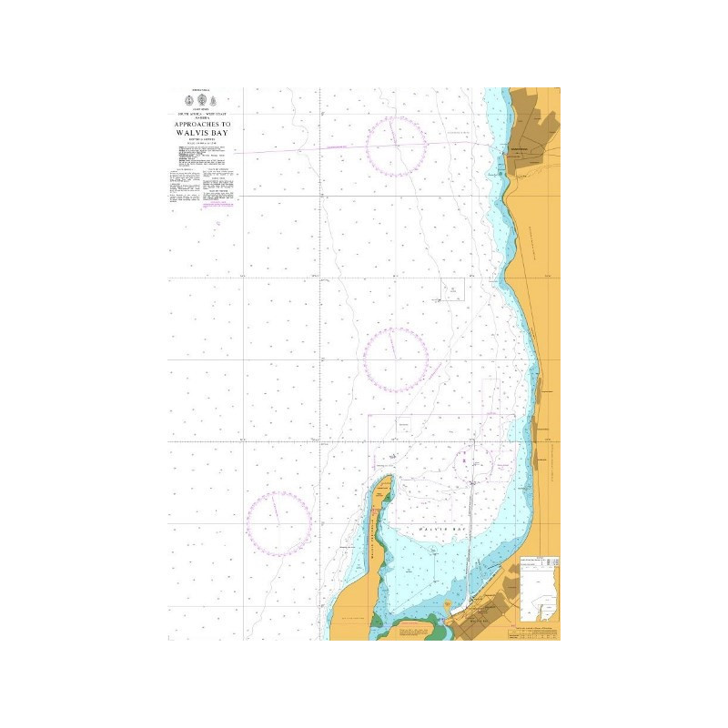 Admiralty - 4138 - Approaches to Walvis Bay