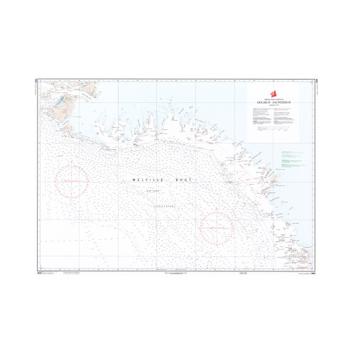 Danish Hydrographic Office - 3100 - Groenland Vestkyst. Holms Ø – Saunders Ø