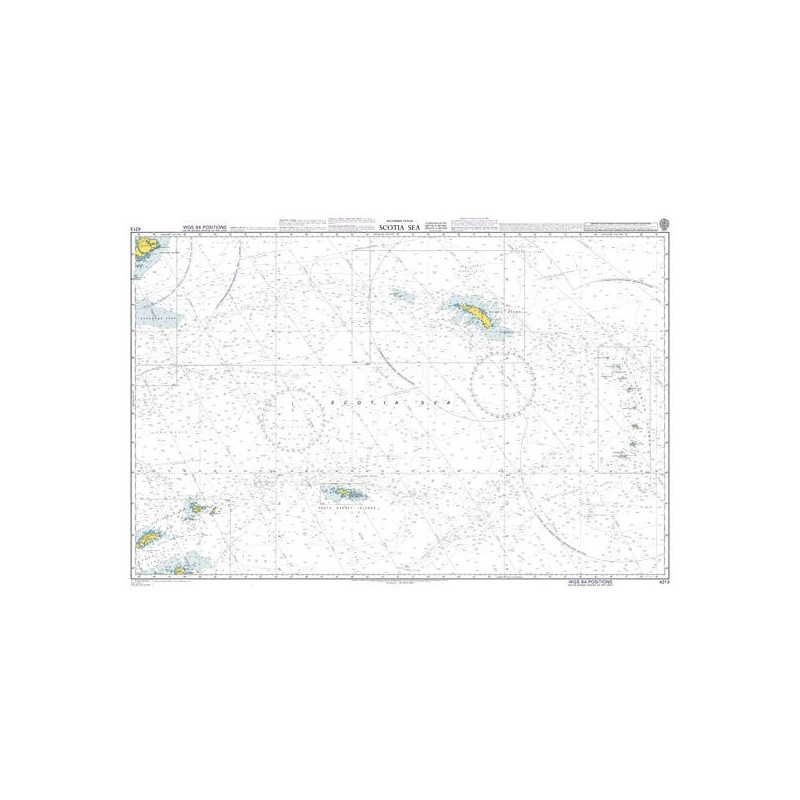 Admiralty - 4213 - carte marine - Mer du Scotia