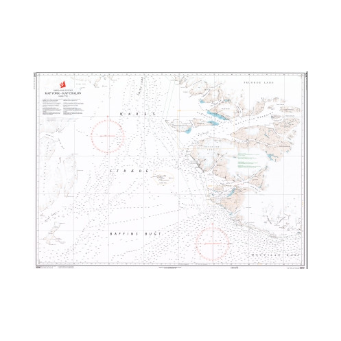 Danish Hydrographic Office - 3200 - Groenland Vestkyst. Kap York – Kap Chalon