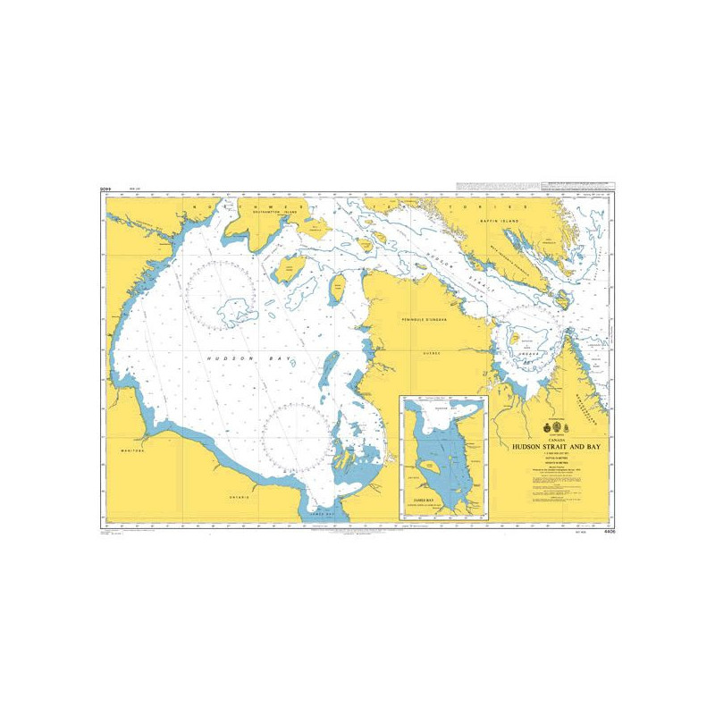 Admiralty - 4406 - Hudson Strait and Bay