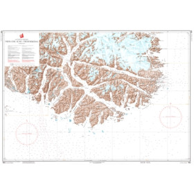 Danish Hydrographic Office - 1103 - Kap Farvel området. Prins Chr. Sund - Frederiksdal