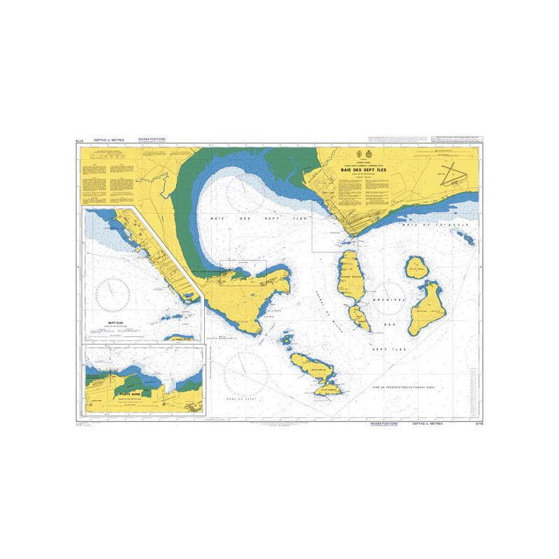 Admiralty - 4776 - nautical chart - Baie Des Sept Iles