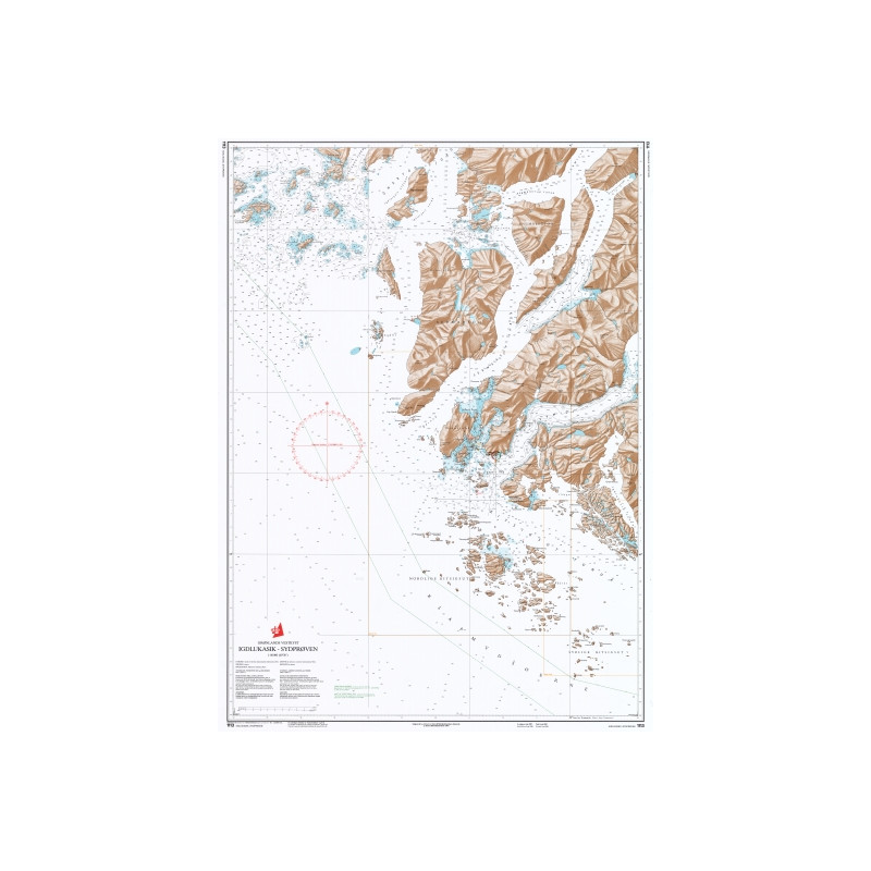 Danish Hydrographic Office - 1113 - Groenland Vestkyst. Igdlukasik – Sydproven
