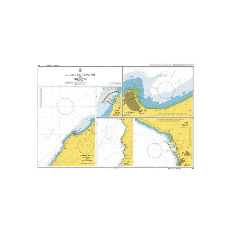 Admiralty - 862 - El Jadida, Jorf Lasfar, Safi and Approaches