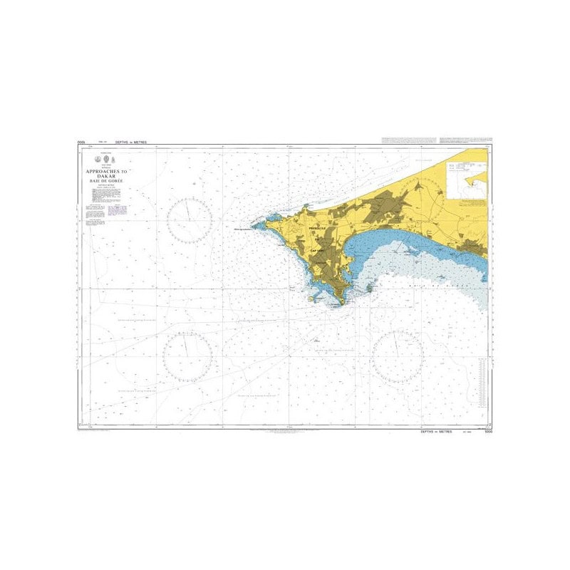 Admiralty - 1000 - Approaches to Dakar Baie de Goree