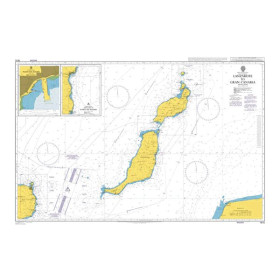 Admiralty - 1862 - Lanzarote to Cabo Bojador